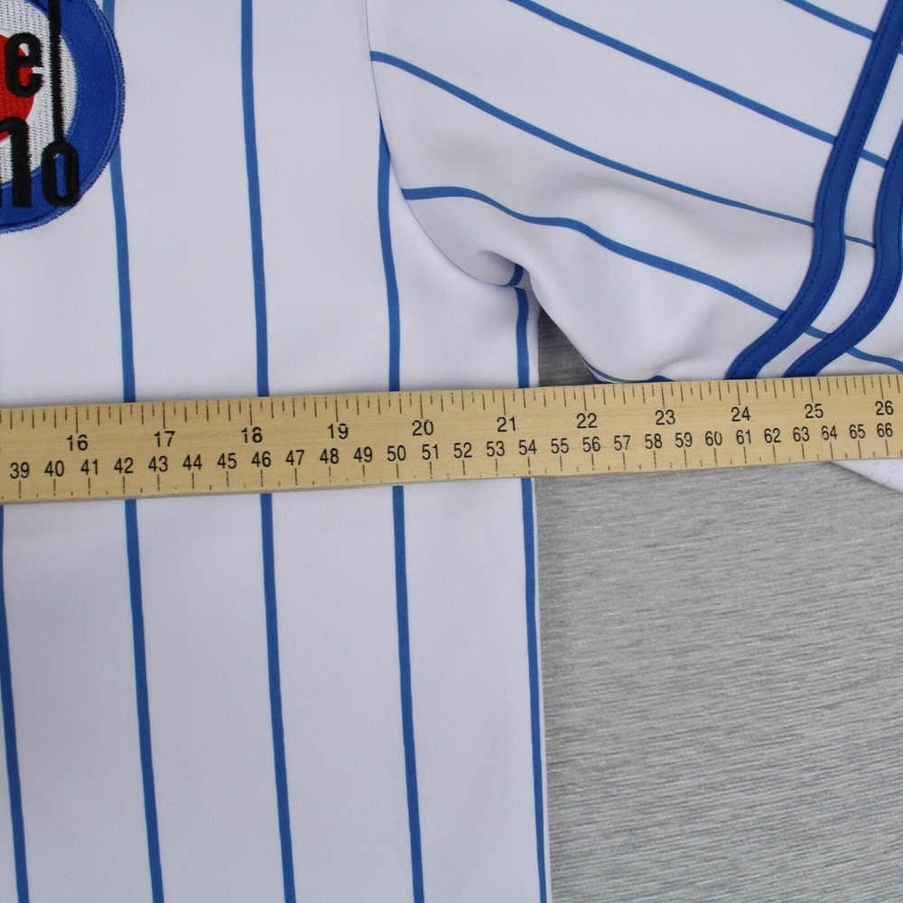 The Who Moving On 19 Baseball Jersey Shirt Mens Size L Polyester Short Sleeve - Picture 6 of 10